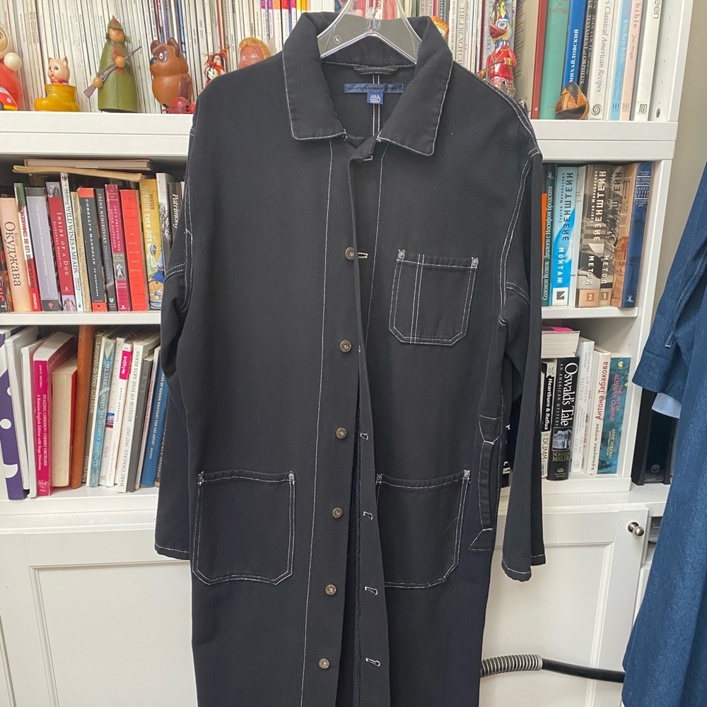 Black Polo Sport Trench
